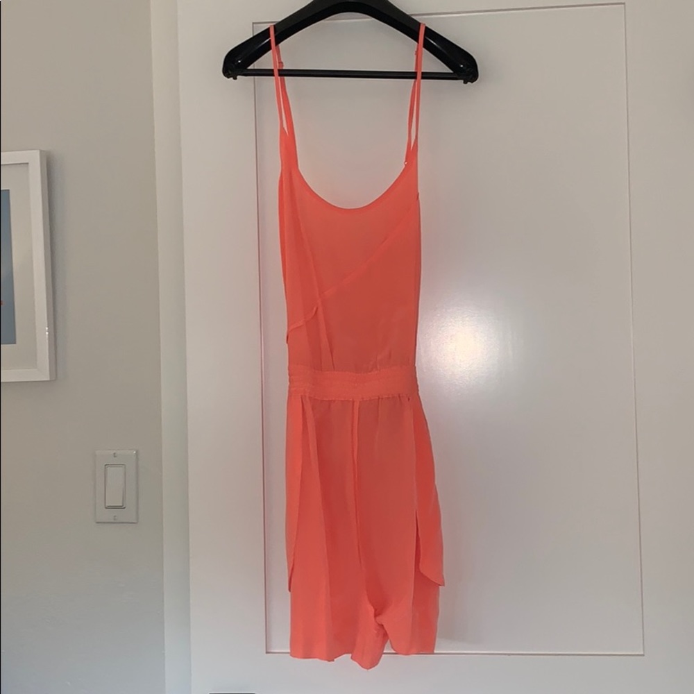 Wilfred neon spaghetti strap romper